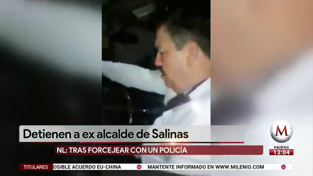 Detienen al ex alcalde de Salinas Victoria tras pelea con policía