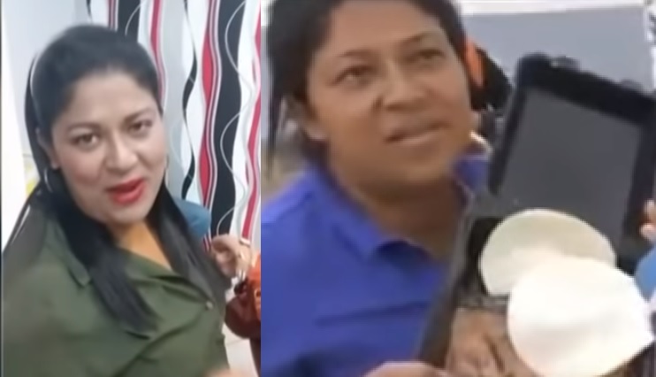 Lady Frijoles reaparece como toda una comerciante de comida. (Captura de Pantalla)