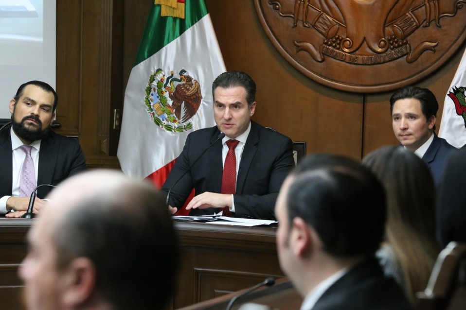 Adrián de la Garza, alcalde de Monterrey (Foto: Raúl Palacios)