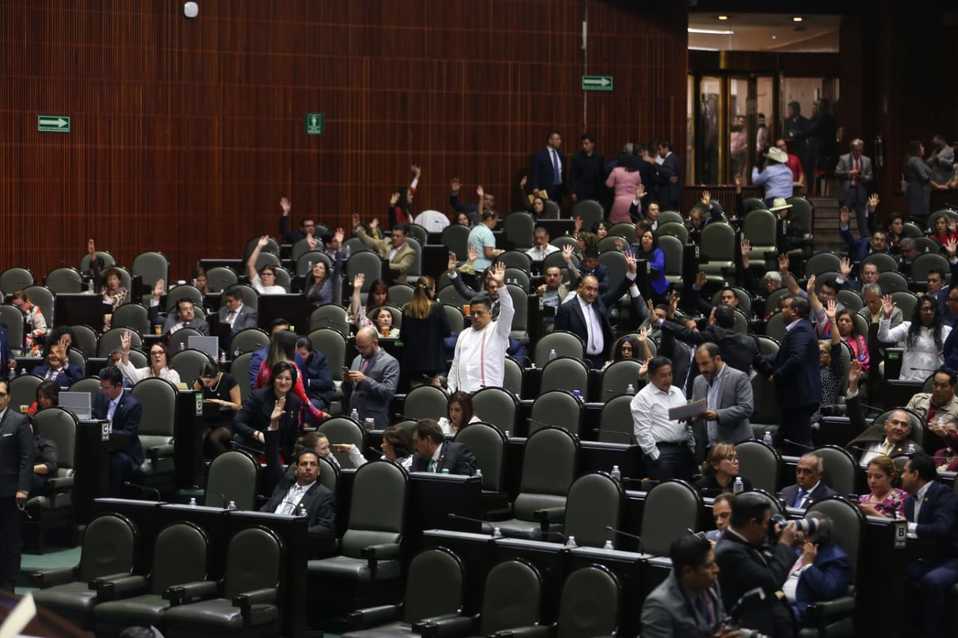 Votación en Cámara de Diputados. (Javier Ríos)