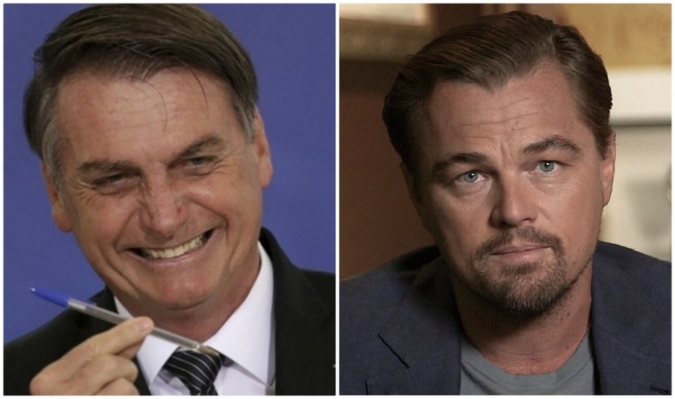 Bolsonaro culpa a Leonardo DiCaprio de los incendios en el Amazonas (Especial).