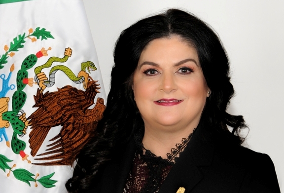 Cynthia Gissel García Soberanes, secretaria del Bienestar de Baja California. (Especial)