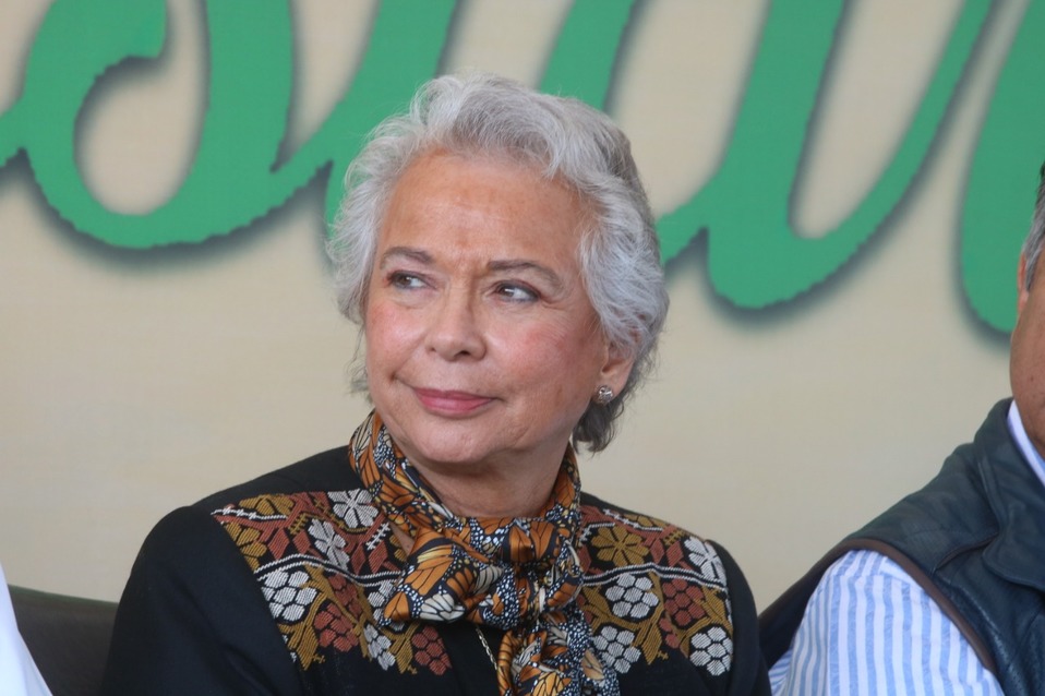 Olga Sánchez Cordero se dijo molesta por lo ocurrido en el caso de Abril Pérez. (Leonel Rocha)