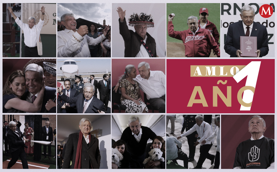 AMLO, a un año de gobierno.