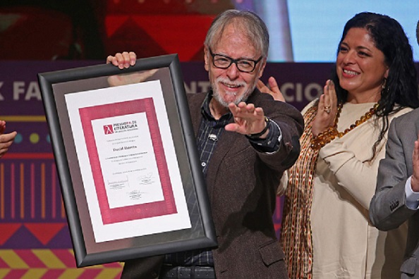 David Huerta gana el Premio Fil de Literatura en Lenguas Romances 2019 (Fernando Carranza)