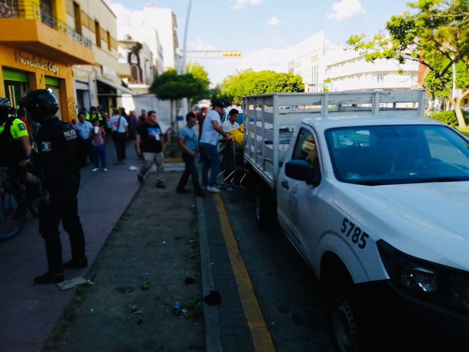 El Centro de Guadalajara es vigilado para evitar comercio no autorizado (Cortesía).