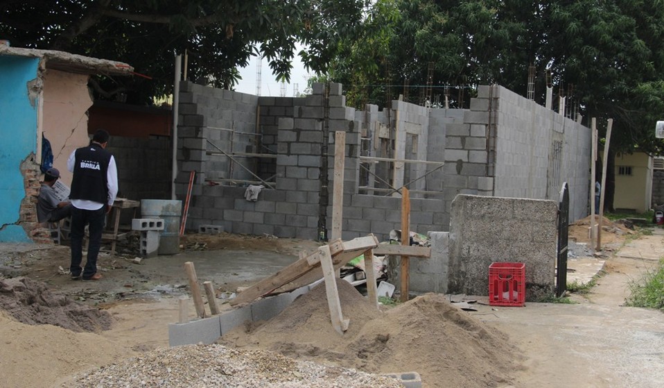 Construcciones en Tampico. (Yazmín Sánchez)