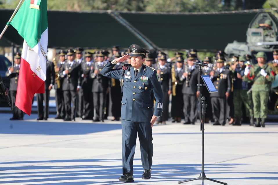 El General Francisco Ortega Luna, ingresó al Heroico Colegio Militar en el año de 1975. (Mauricio Román)