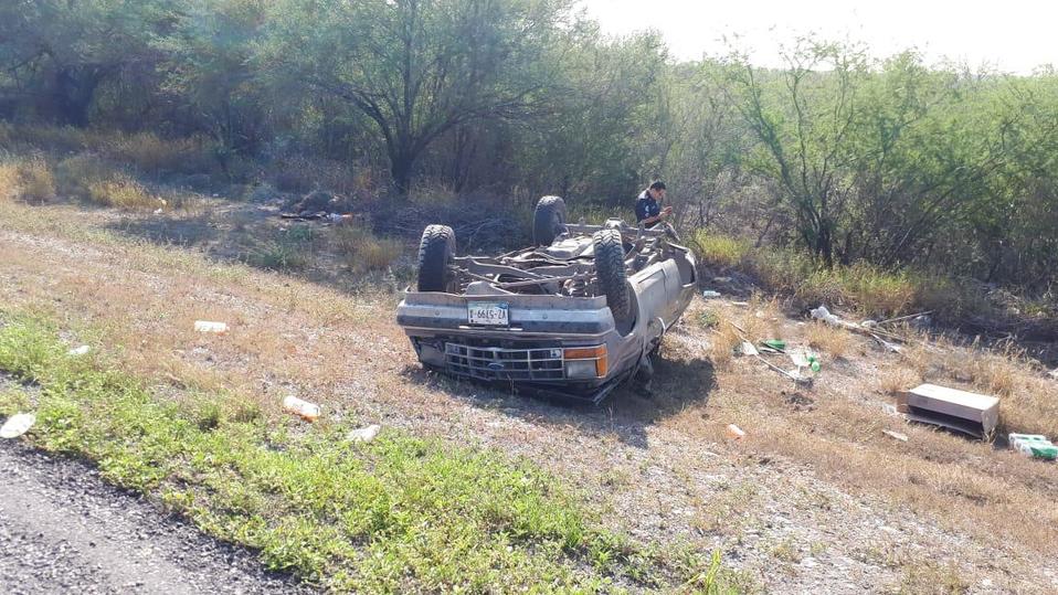 Hombre muere en carretera de Reynosa. Foto: (Especial)