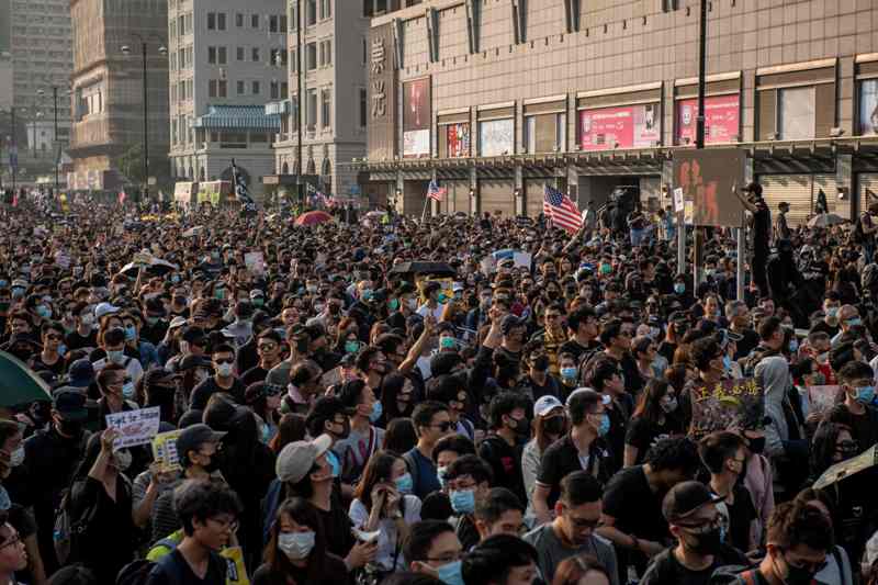 Hong Kong se encuentra en estado de agitación desde principios de junio. (AFP)