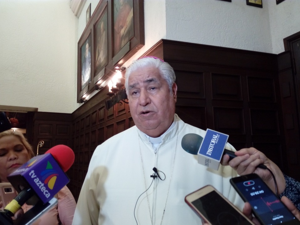 Rogelio Cabrera López, arzobispo de Monterrey. Foto: Carolina León.
