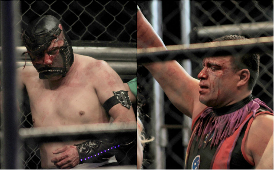 Aerostar gana y Monster Clown pierde la máscara en Triplemanía Regia (Daniel Silva)
