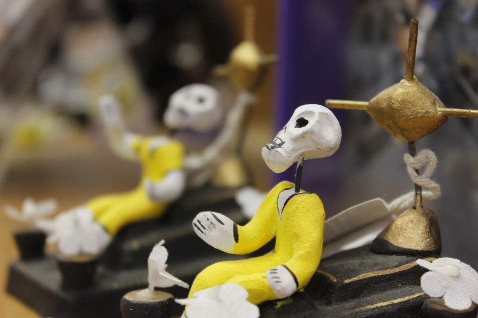 Artesanías a la venta en el stand de Artes de México. (Foto: Sandra Medina)