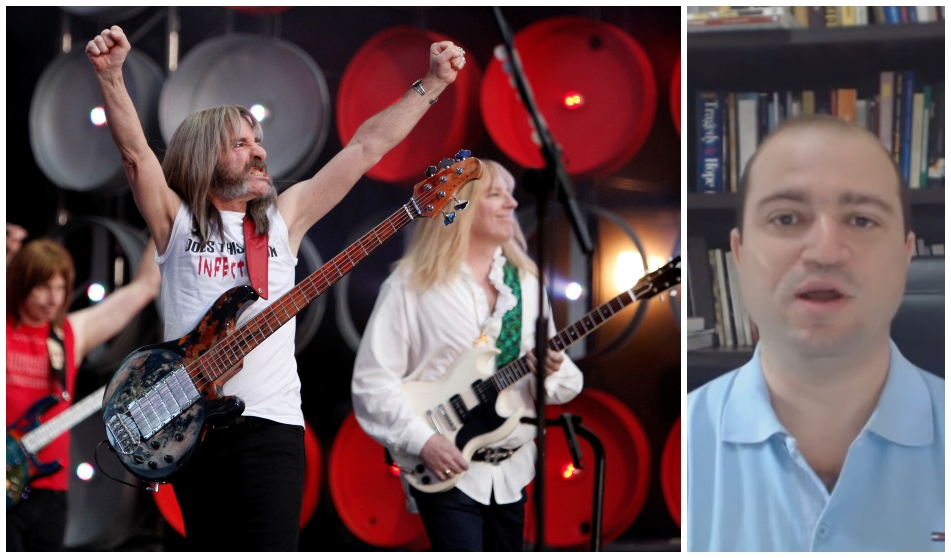 Concierto de Spinal Tap en Londres; el nuevo titular de culttura aseguró que este tipo de música promueve el satanismo. (Reuters / Youtube: Dante Mant