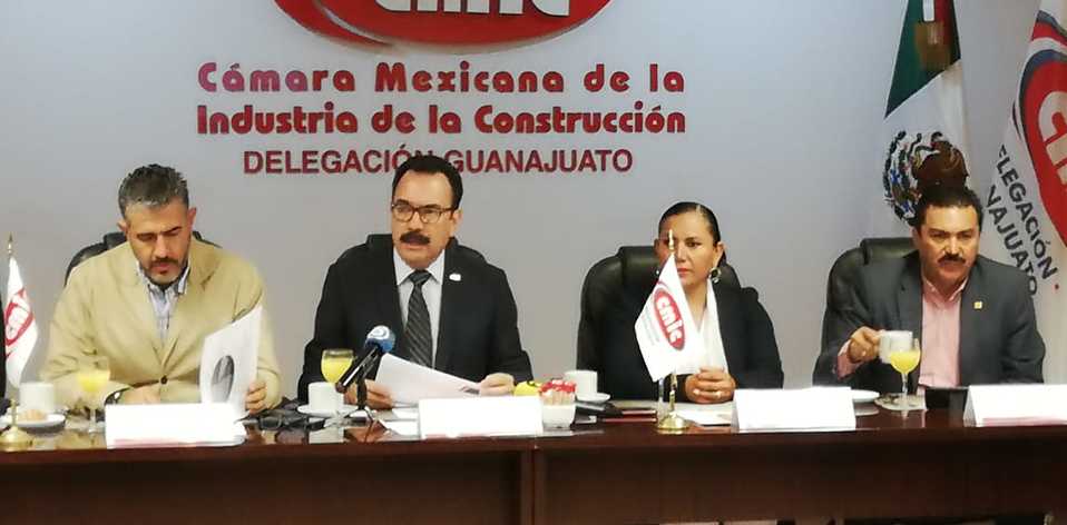 Contratación de obras en Guanajuato cae 27 por ciento: CMIC.