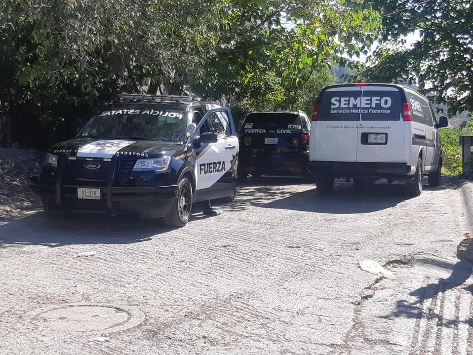El cuerpo fue encontrado por un vecino de la colonia alrededor de las 11:00 horas. Foto: Mayte Villasana.