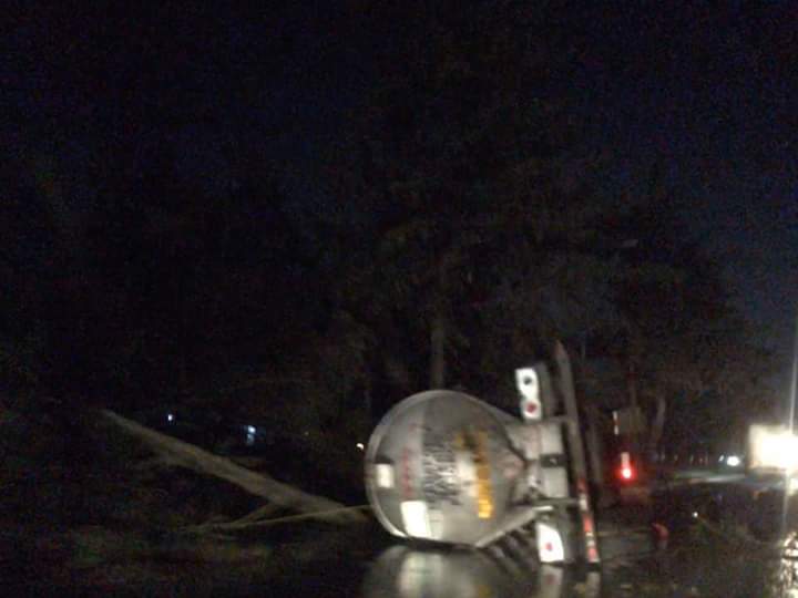 Derramó un poco de combustible. (Especial)