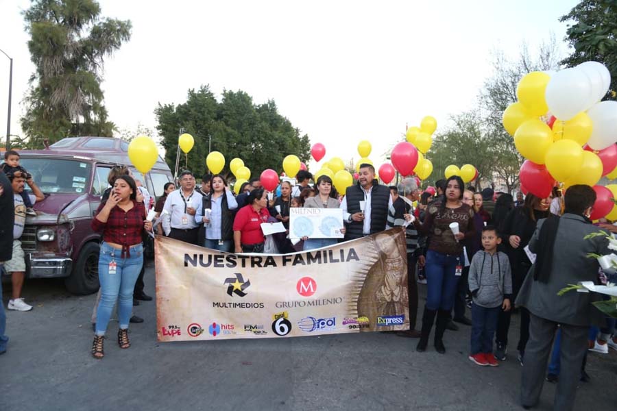Todos con la misma devoción de dar gracias a la Virgen María de Guadalupe. (Martín Piña Reta)