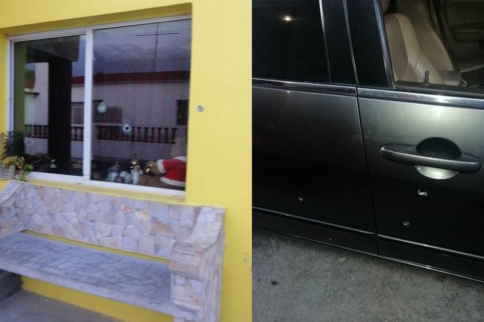 La funcionaría no resultó herida después del ataque (Foto: Especial)