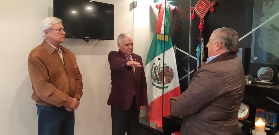El gobernador tomó protesta a los nuevos funcionarios. (Said Betanzos)