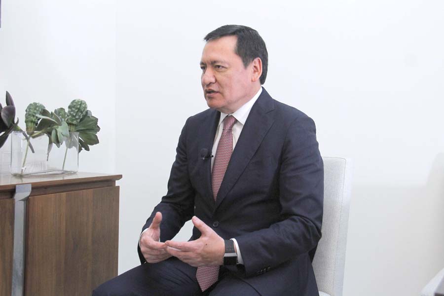 Senador y ex secretario de Gobernación, Miguel Ángel Osorio Chong. (Manuel Guadarrama)