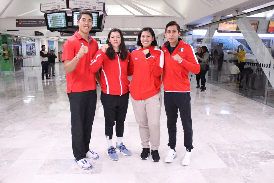 Taekwondoínes mexicanos viajan a Moscú por las plazas olímpicas a Tokio 2020 (Cortesía)