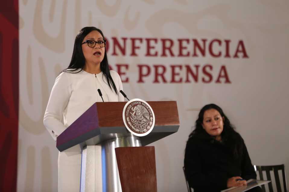 Ariadna Montiel, subsecretaria de la Secretaría de Bienestar. (Javier Ríos)