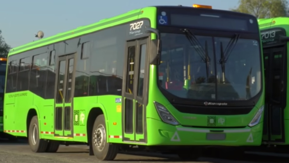 Camiones de RTP para CdMx. (Captura de video)