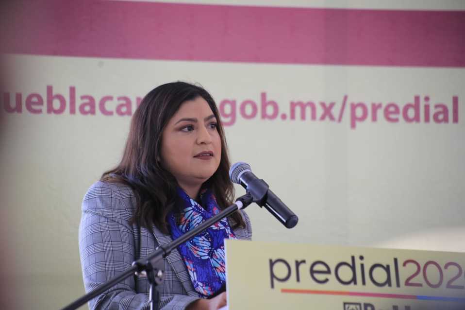 Claudia Rivera presentó el Sorteo Predial 2020 (Andrés Lobato)