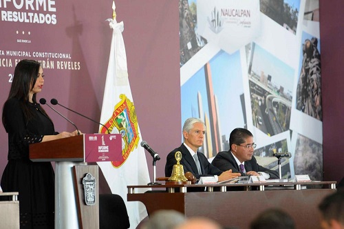 Durante la sesión de cabildo. (Especial)
