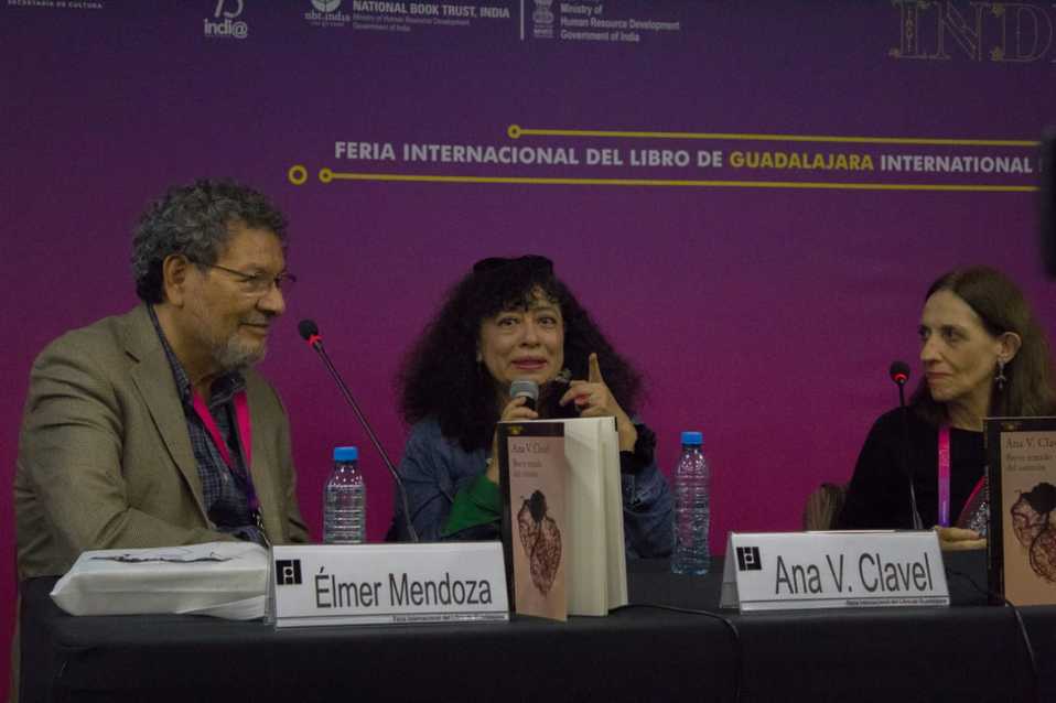 Elmer Mendoza y Ana García Bergua presentaron el Breve tratado del corazón (Cortesía)