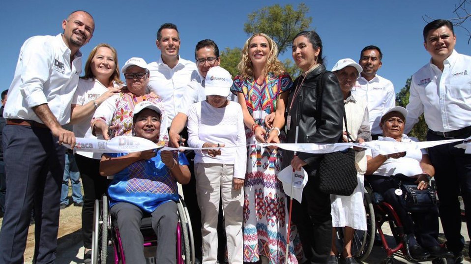 El gobernador dijo que que en estas acciones se invirtieron 3.5 millones de pesos. (@alejandromurat)