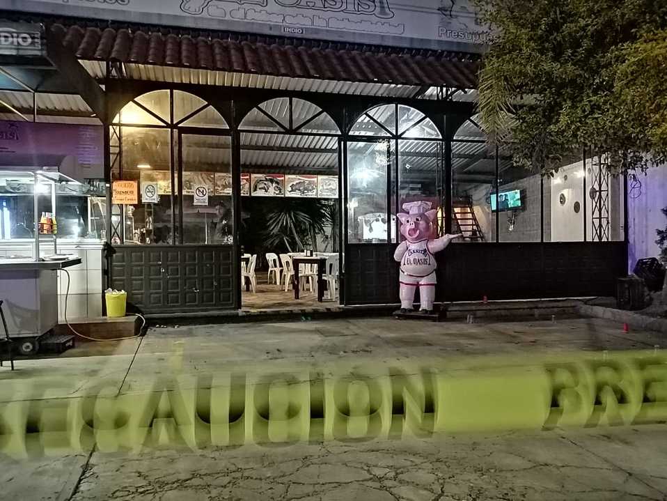 Delincuentes balean taquería en Tehuacán (Especial)