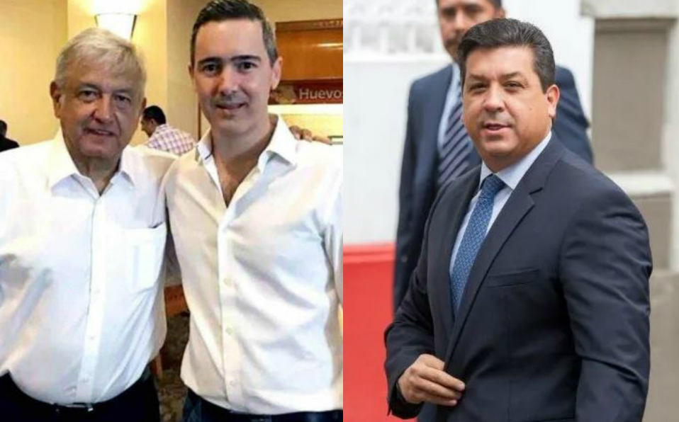 En la foto, Andrés Manuel López Obrador, Presidente de México, José Ramón Gómez Leal y Francisco García Cabeza de Vaca (Foto/ESPECIAL)