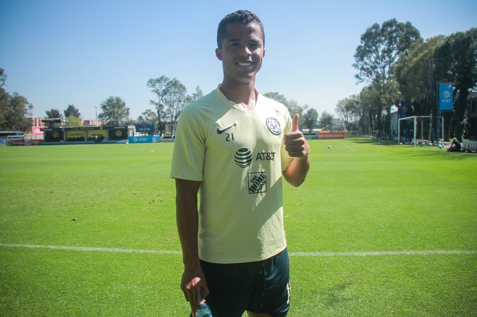 Giovani dos Santos, jugador del América (Imago7)