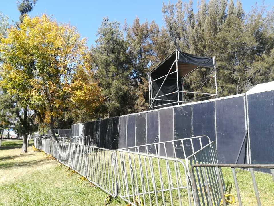 La empresa organizadora está obligada a donar 400 árboles por el daño que ocasione en este lugar (Angélica Tenahua)