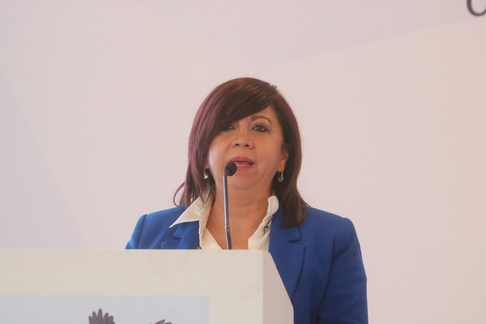 Norma Leticia Campos Aragón, comisionada de la Comisión Reguladora de Energía (CRE). (Leonel Rocha)