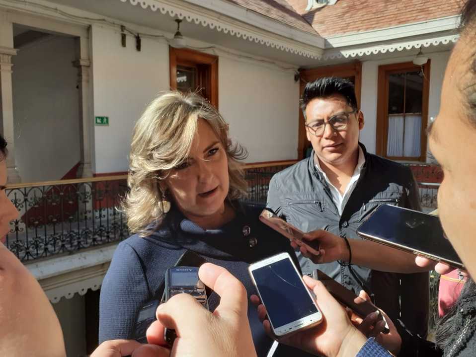 Yolanda Tellería, alcaldesa de Pachuca. (Teodoro Santos)