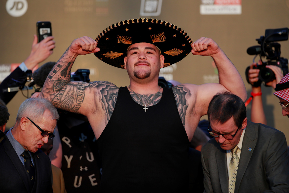 Andy Ruiz, boxeador mexicano (Reuters)