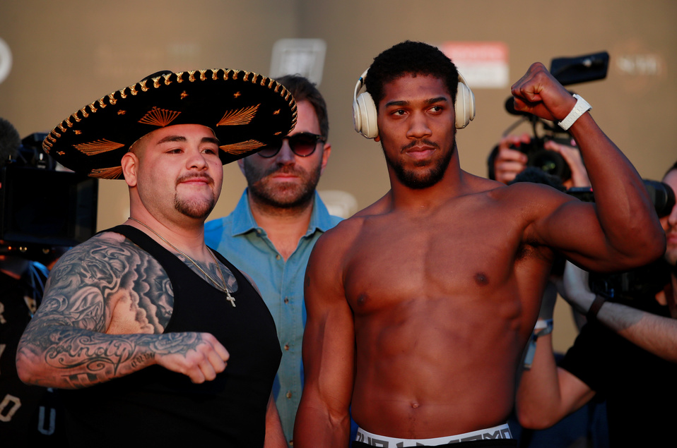 Andy Ruiz vs Anthony Joshua (Reuters)