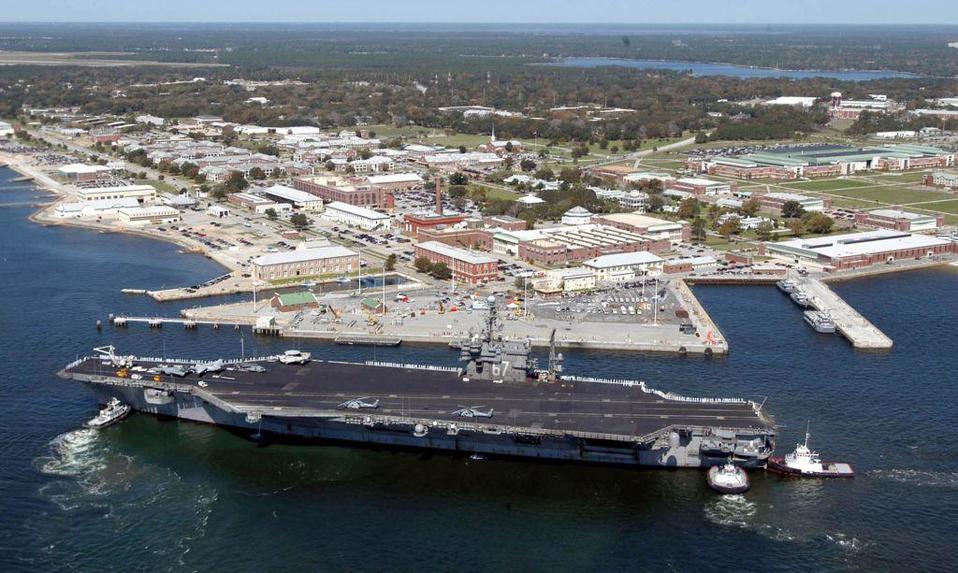 Base naval en Pensacola, Florida. (AFP)