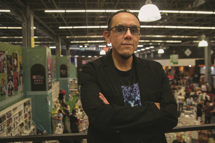 Alberto Chimal, autor de 'La noche en la zona M'. (Foto: Paula Vázquez Córdova)