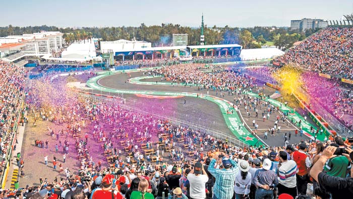 El Hermanos Rodríguez ha sido espectacular. Cortesía F1