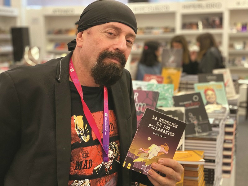 El escritor argentino Carlos Salem. (Foto: Verónica Maza Bustamante)