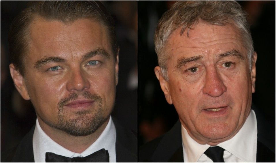 Leonardo DiCaprio y Robert de Niro son dos reconocidos actores de Hollywood (Shutterstock).