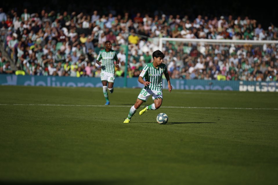 Diego Lainez jugó 73 minutos del encuentro (Twitter: @RealBetis)