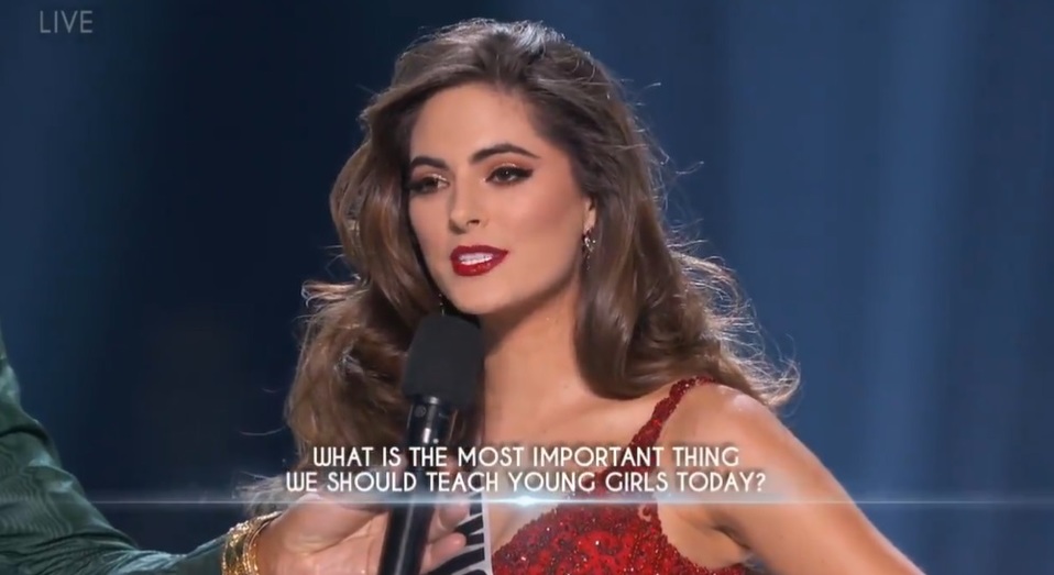 Sofía Aragón fue aplaudida en Miss Universo 2019 por sus respuestas (Especial).