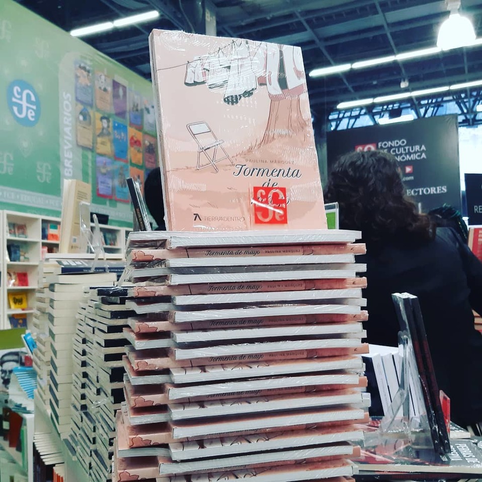 'Tormenta de Mayo' de Paulina Márquez ya está disponible en el Fondo de Cultura Económica (Tomada de Instagram @pauu.marquez)