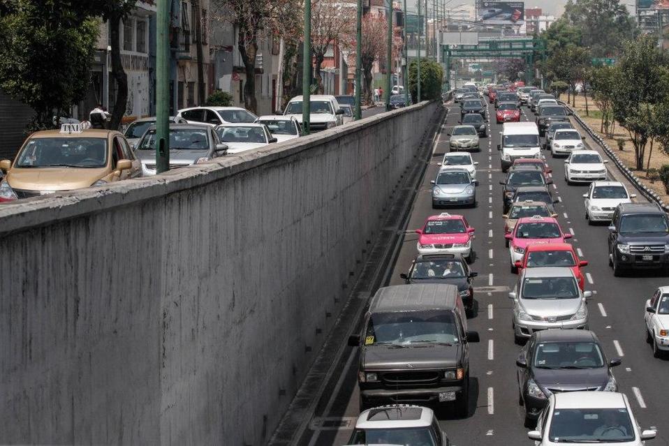 Vehículos programa Hoy No Circula CdMx. (Cuartoscuro)
