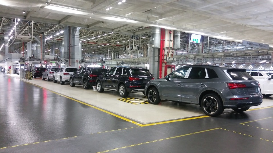 Audi detiene producción, retomará en enero de 2020 (Verónica López)